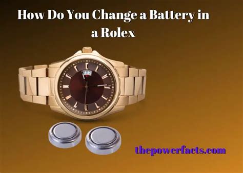 rolex batterij